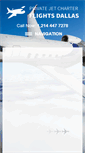 Mobile Screenshot of privatejetcharterflightsdallas.com